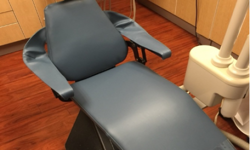 Miller Upholstery - Dental Chair Reupholstery After